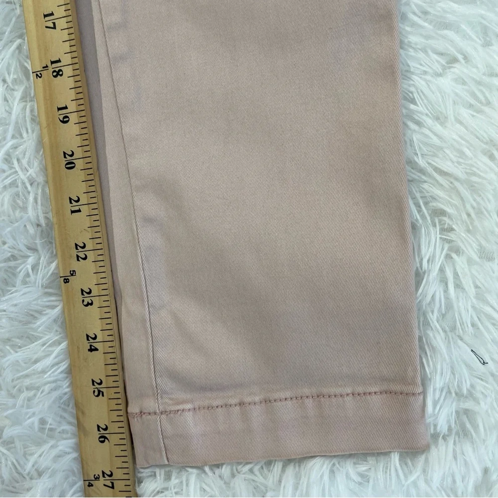 WHITE HOUSE BLACK MARKET Utility Pants Womens Size 6 Slim Ankle Blush Pockets - Picture 9 of 10
